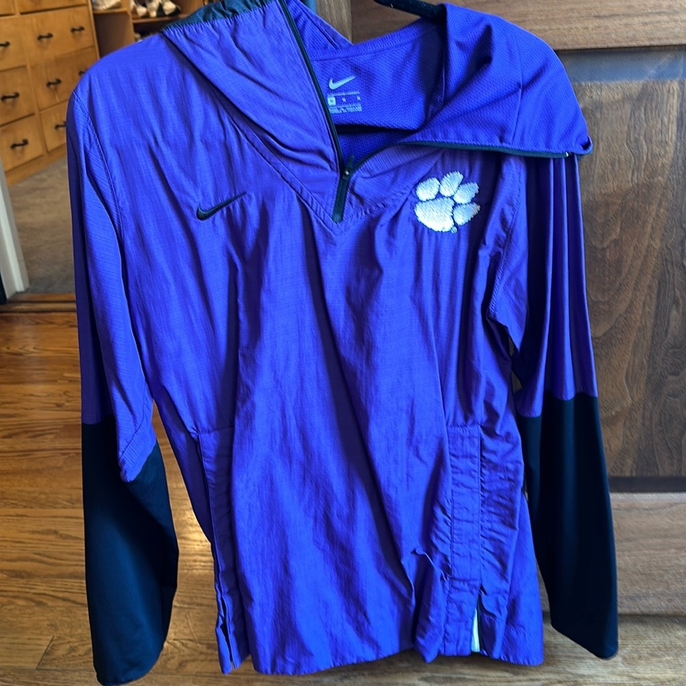 Clemson Nike windbreaker